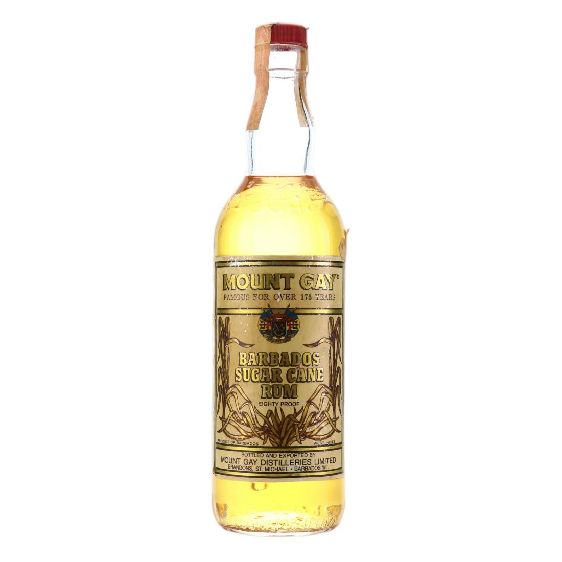 Mount Gay Sugar Cane Rum 
