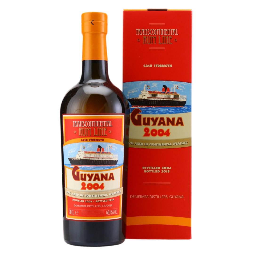 Guyana 2004 Transcontinental Rum Line #21
