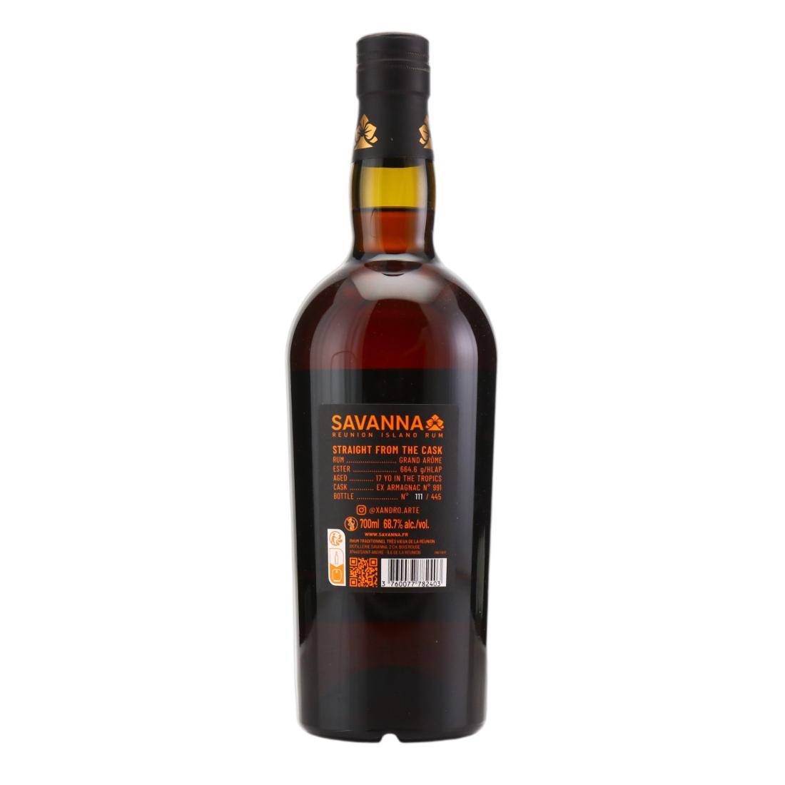 Savanna Straight from the Cask 17 Year Old Grand Arôme