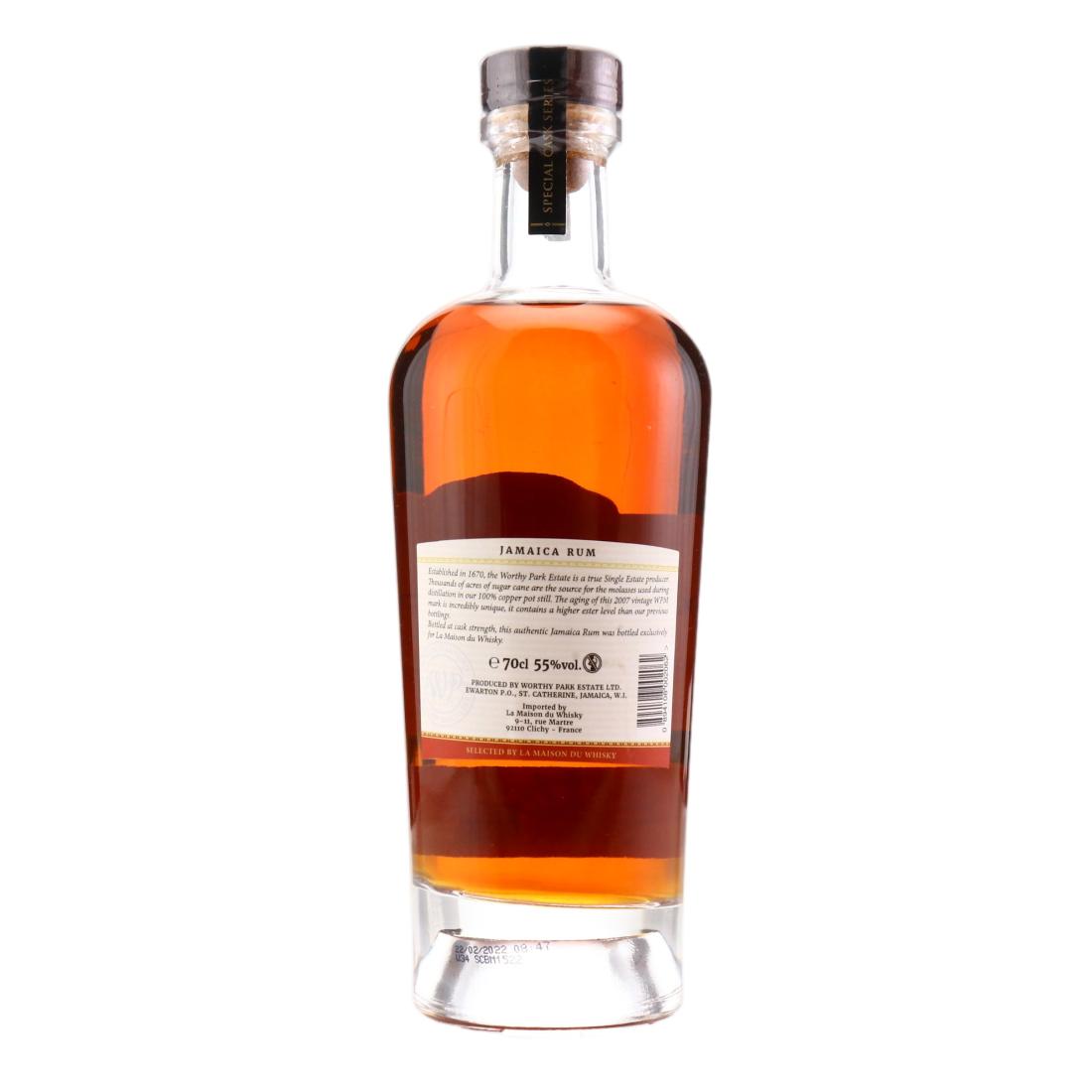 Worthy Park WPL 2007 Single Cask