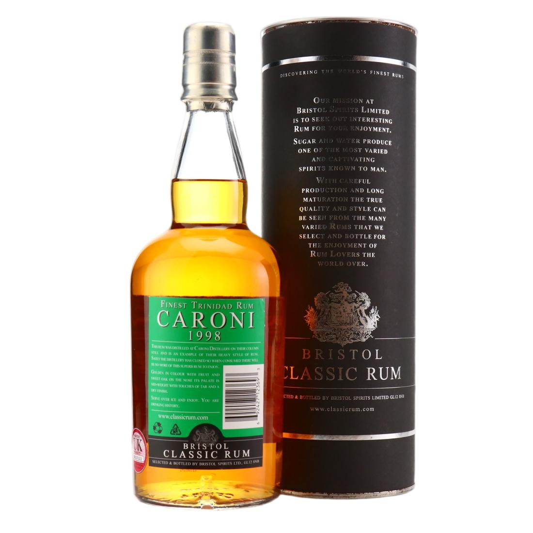 Caroni 1998 Bristol Classic Rum