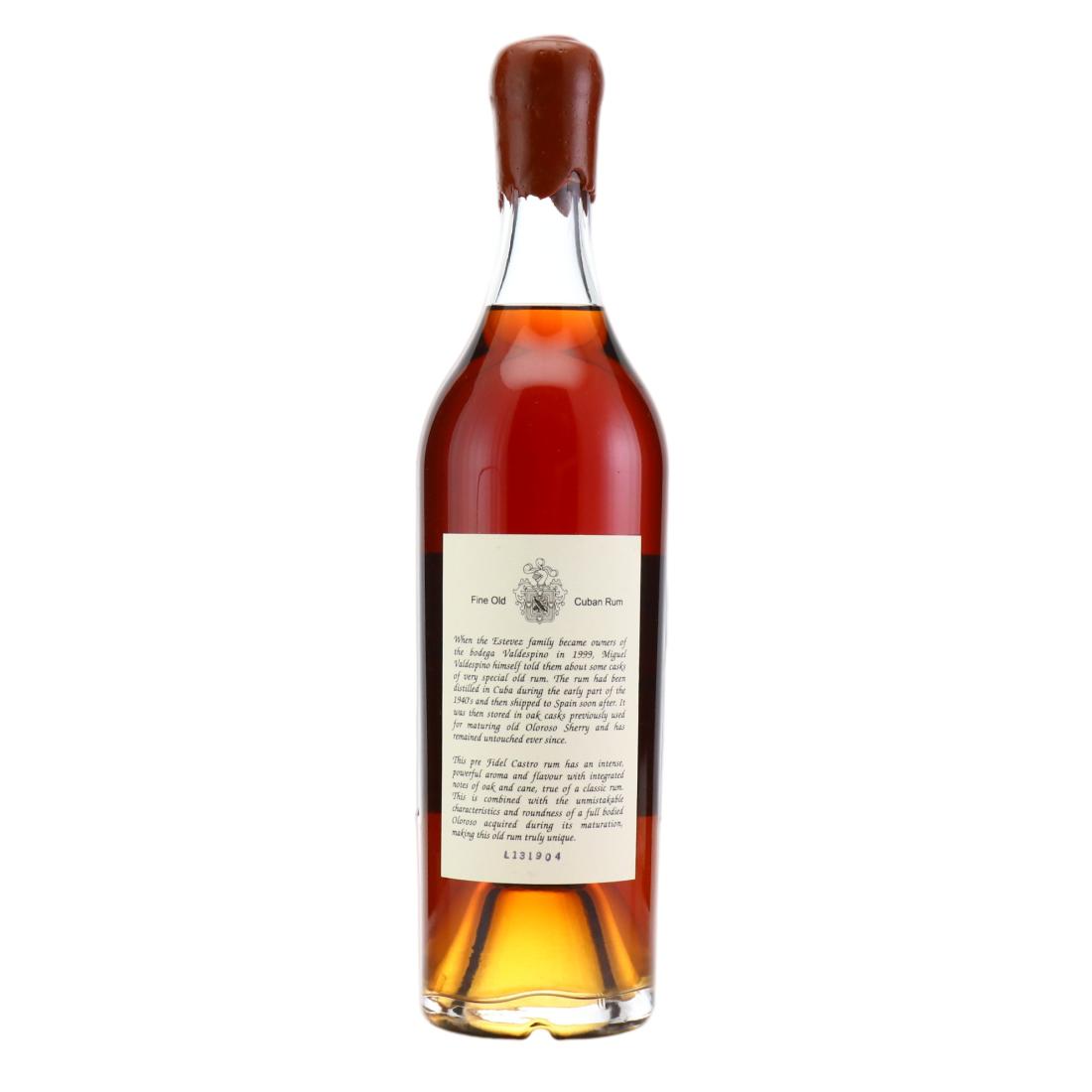 Legend of Cuban Rum pre-1962 Solera