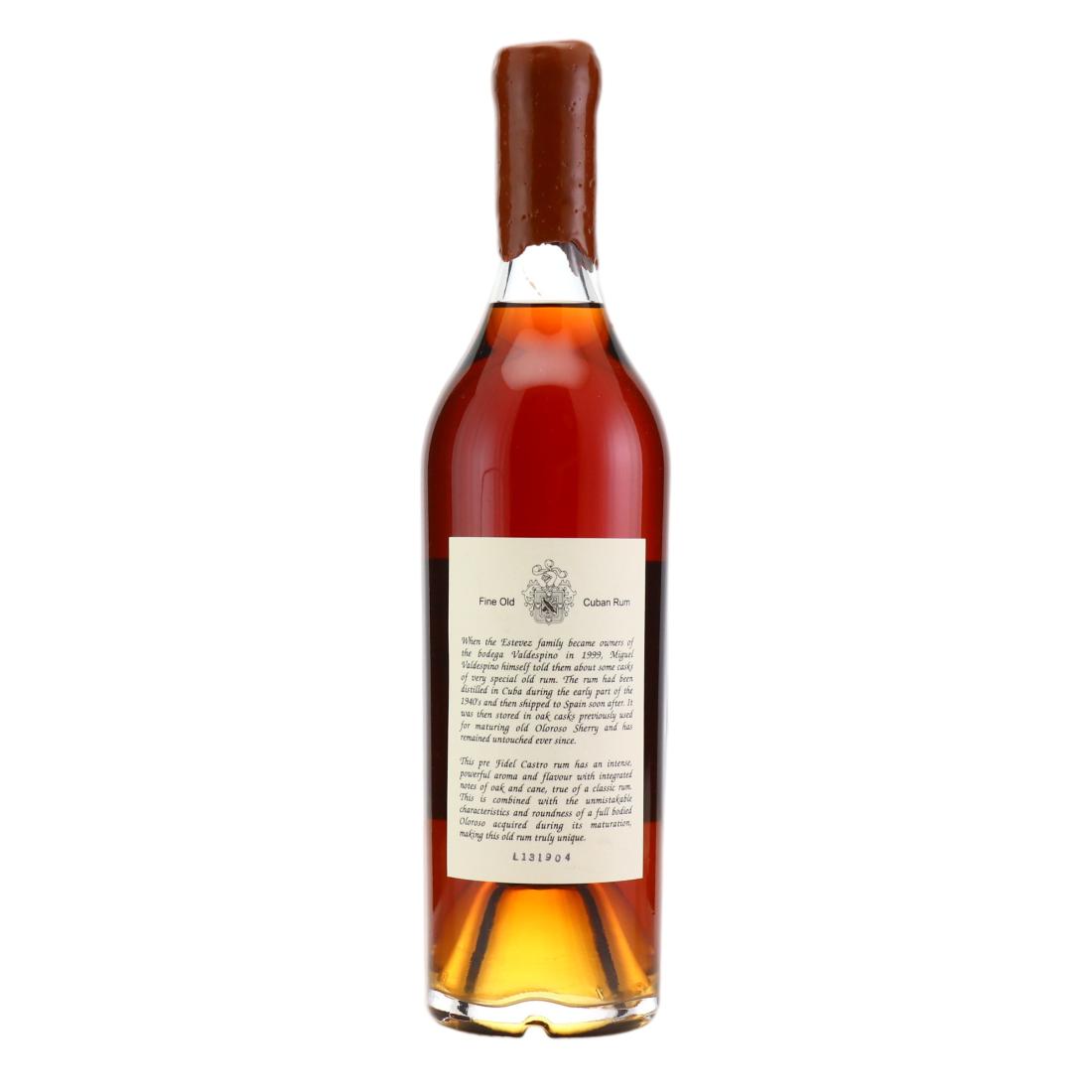Legend of Cuban Rum pre-1962 Solera