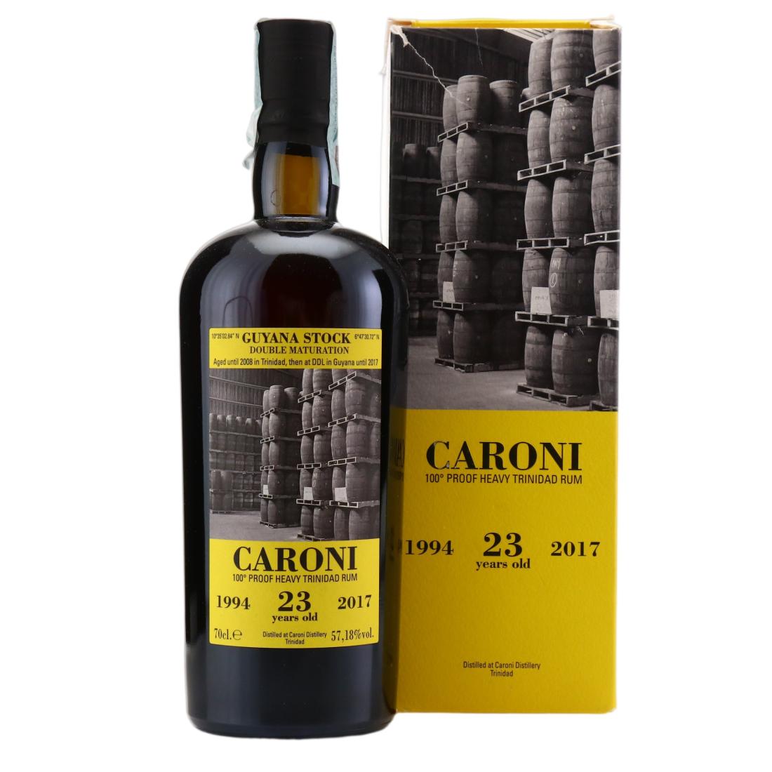 Caroni 1994 100° Proof 23 Year Old Heavy - Guyana Stock