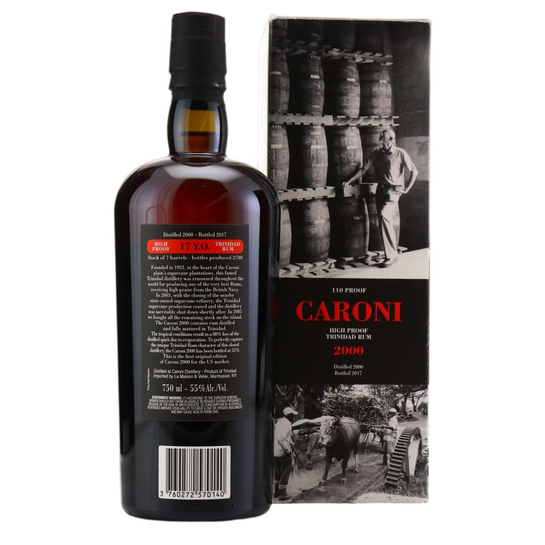 Caroni 2000 High Proof 17 Year Old