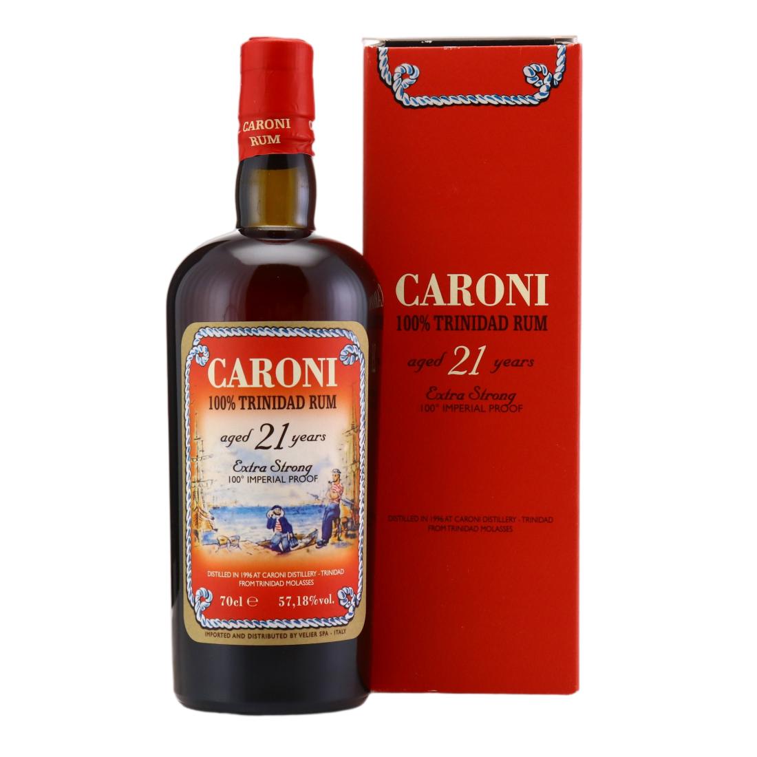 Caroni 1996 100% Trinidad Rum 21 Year Old