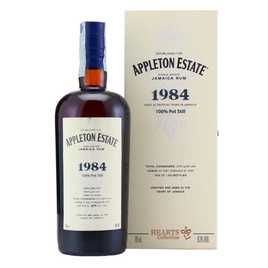 Appleton Estate 1984 Hearts Collection 37 Year Old