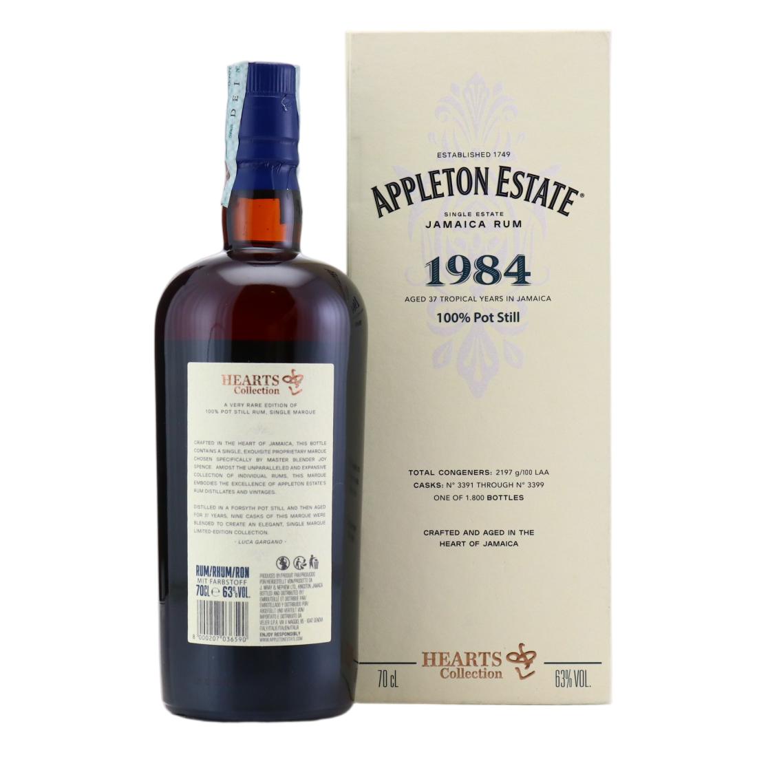 Appleton Estate 1984 Hearts Collection 37 Year Old