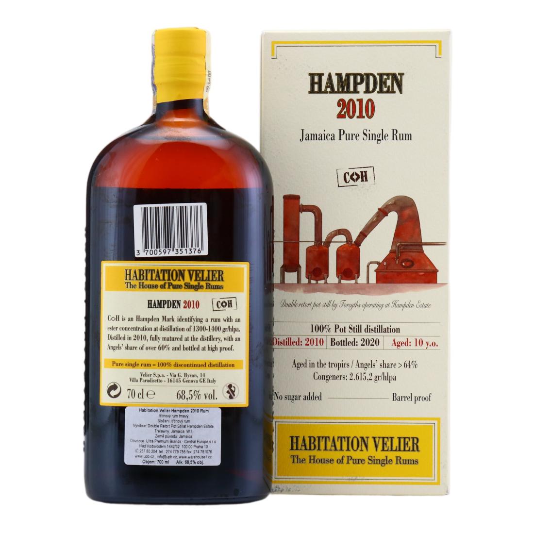 Hampden C<>H 2010 Habitation Velier 10 Year Old