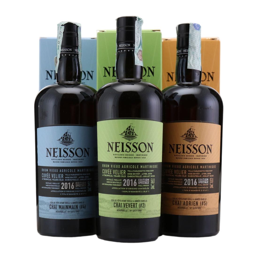 Neisson 2016 Cuvée Velier Chai Selection x 3