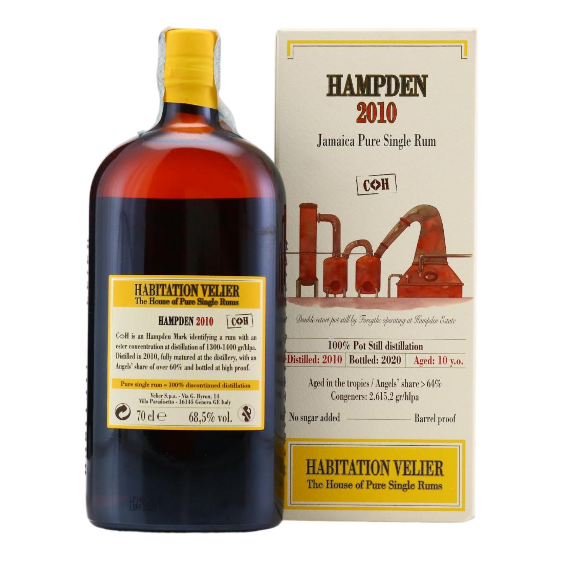 Hampden C<>H 2010 Habitation Velier 10 Year Old