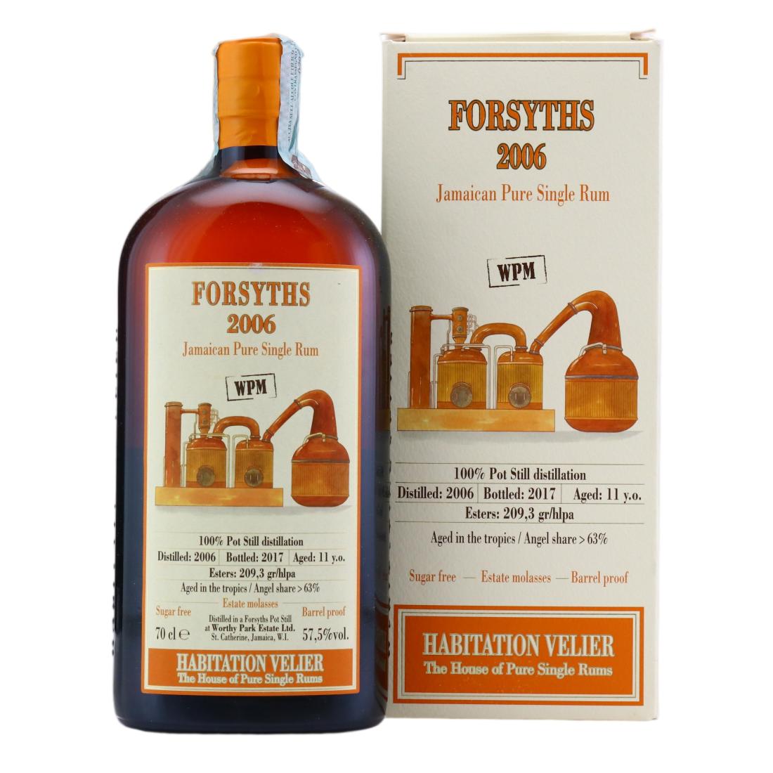 Forsyths WPM 2006 Habitation Velier 11 Year Old