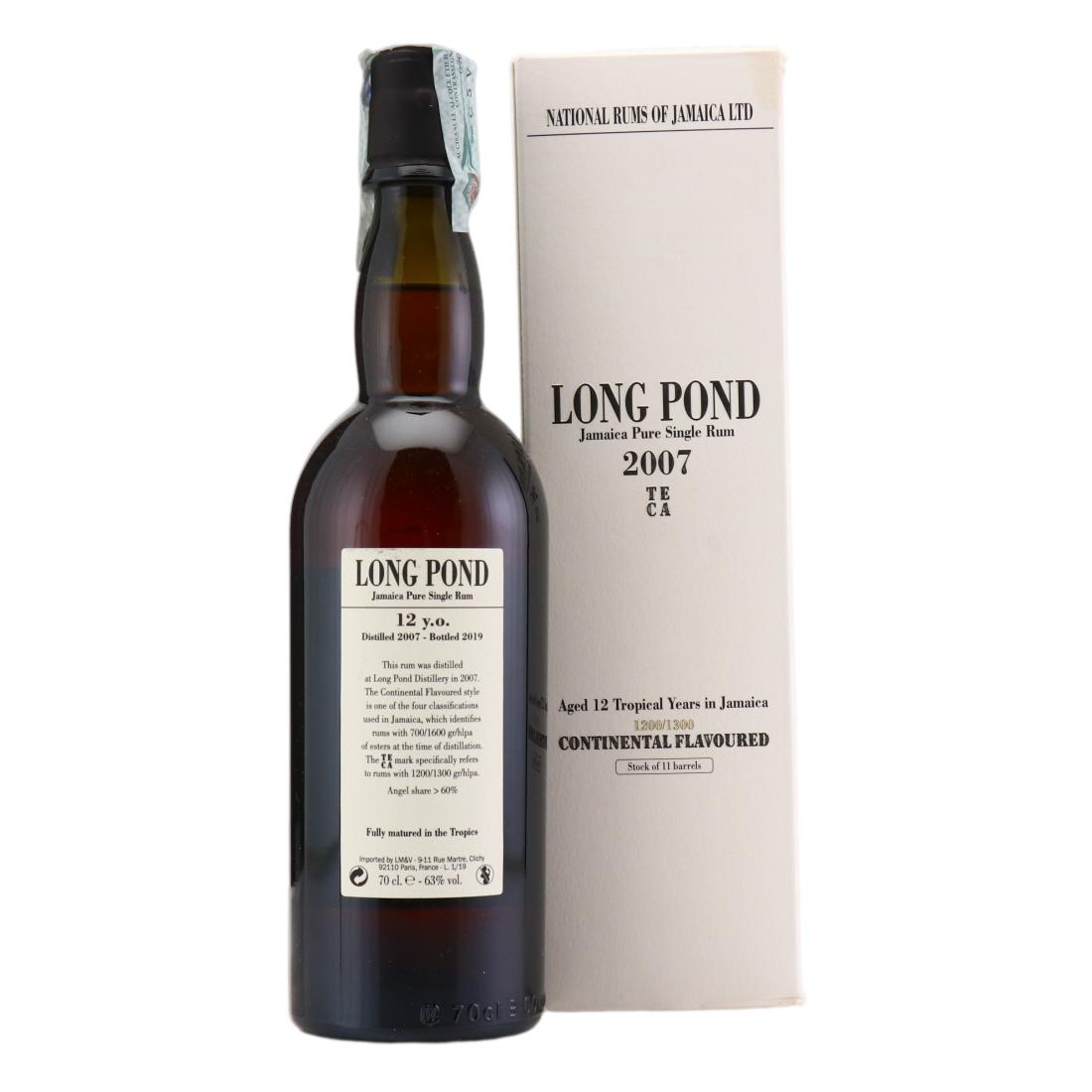Long Pond TECA 2007 Continental Flavoured 12 Year Old