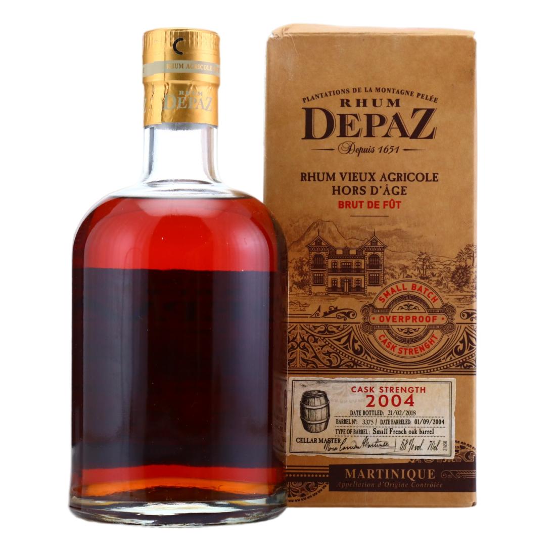 Depaz 2004 Cask Strength 13 Year Old