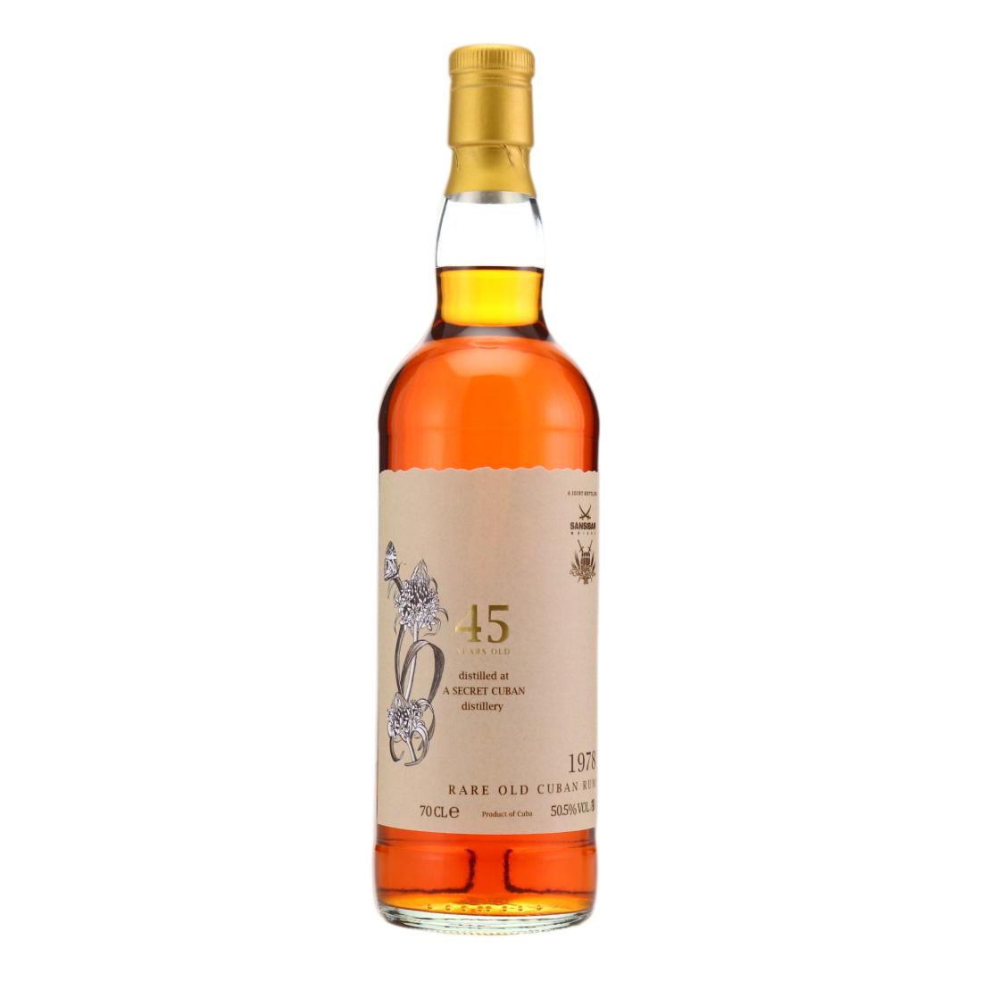 A Secret Cuban Distillery 1978 45 Year Old