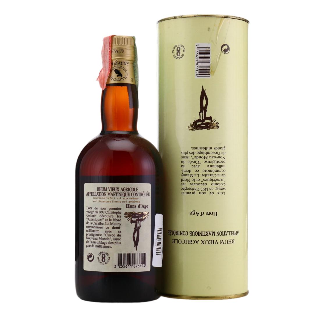 La Mauny Rhum Cuvee du Nouveau Monde XO
