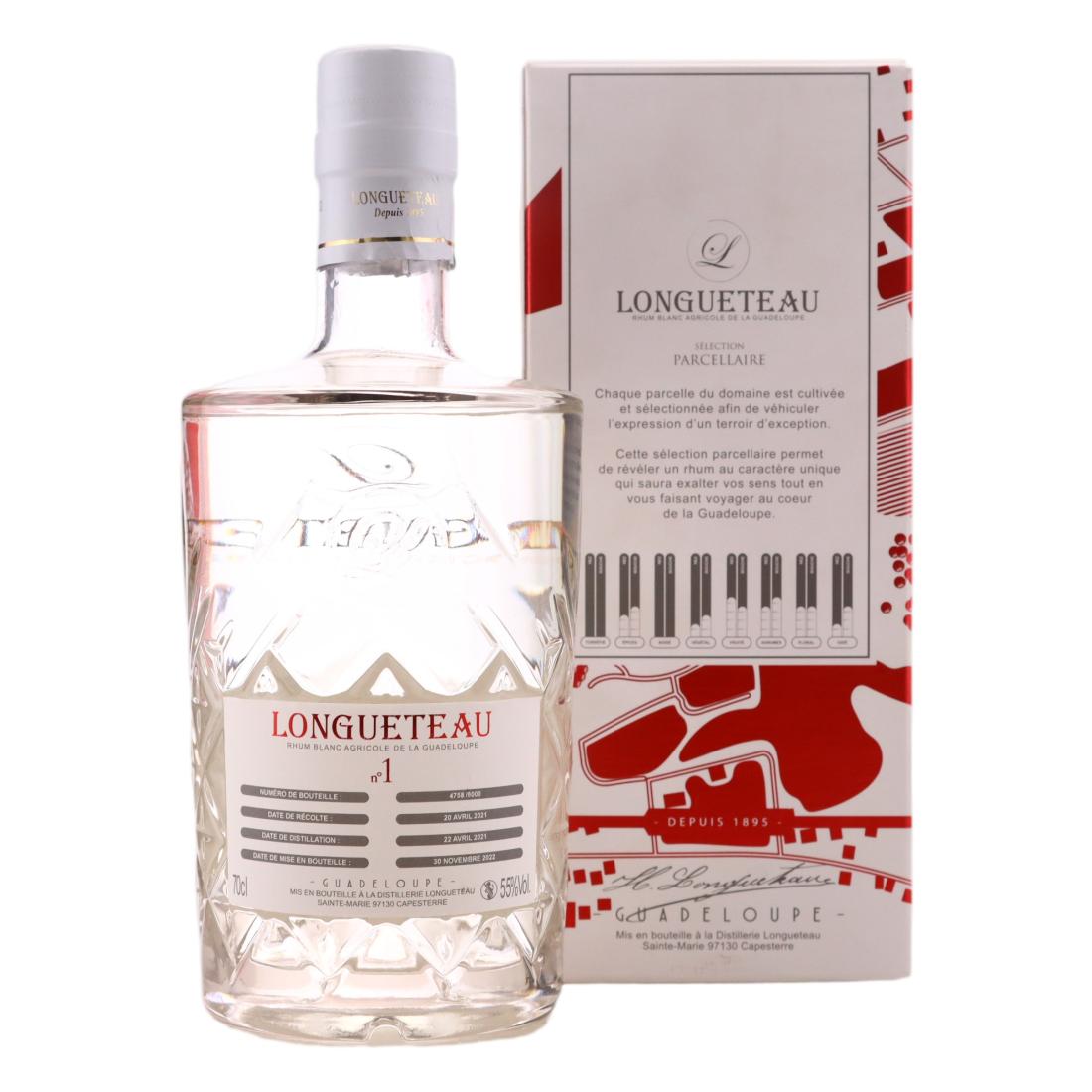 Longueteau 2017 Rhum Blanc Parcelle No.1