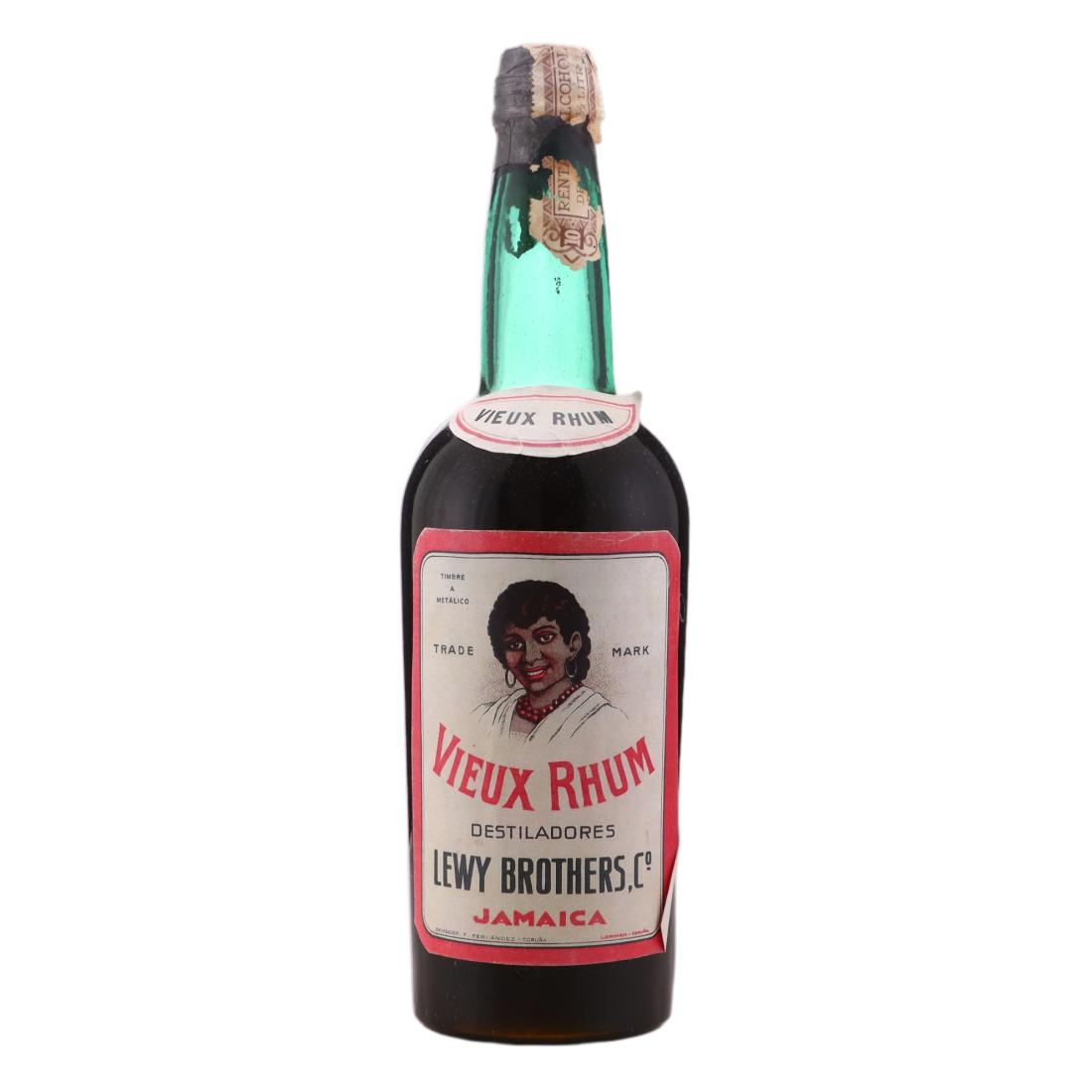 Lewy Brothers Jamaica Vieux Rhum 1940s