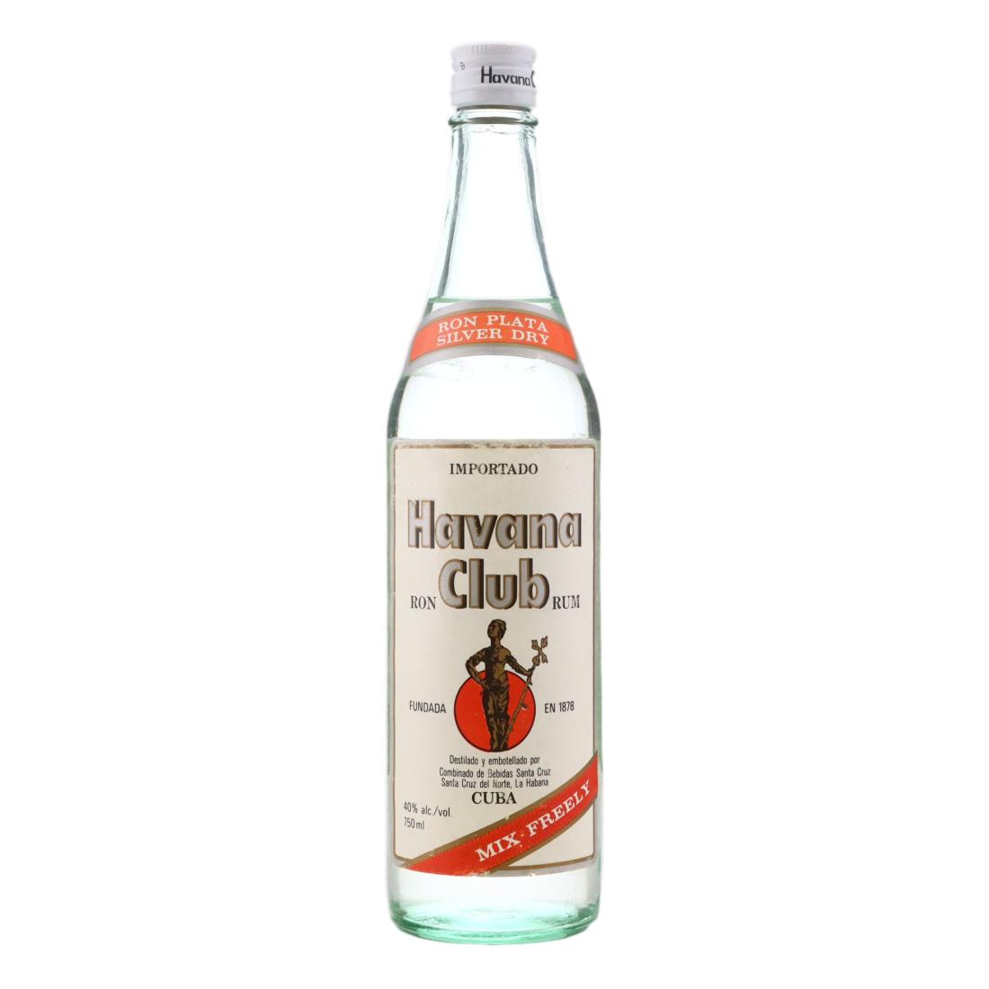 Havana Club Silver Dry 1980s
