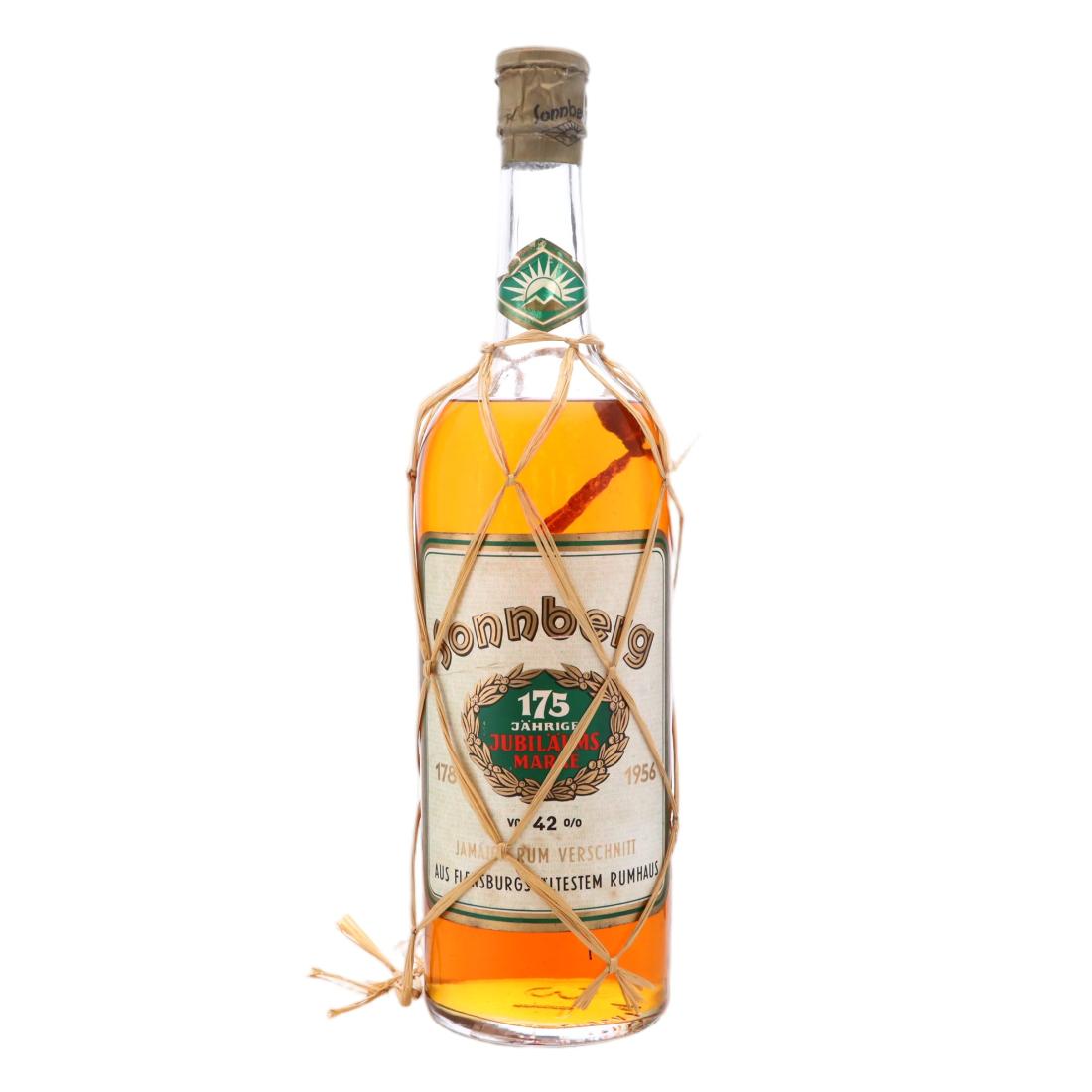 Sonnberg Jamaica Rum 175th Anniversary 1956