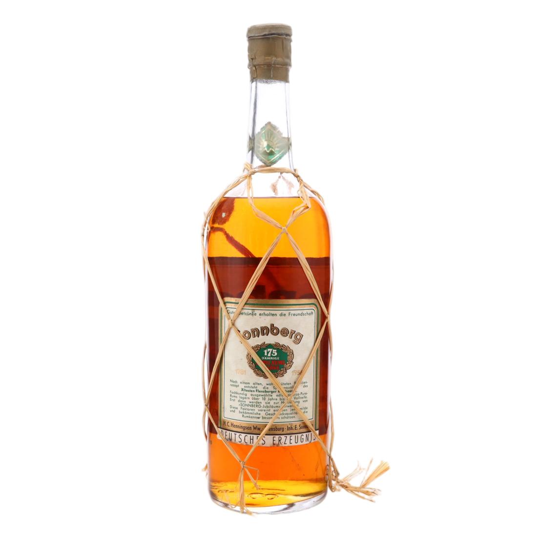 Sonnberg Jamaica Rum 175th Anniversary 1956