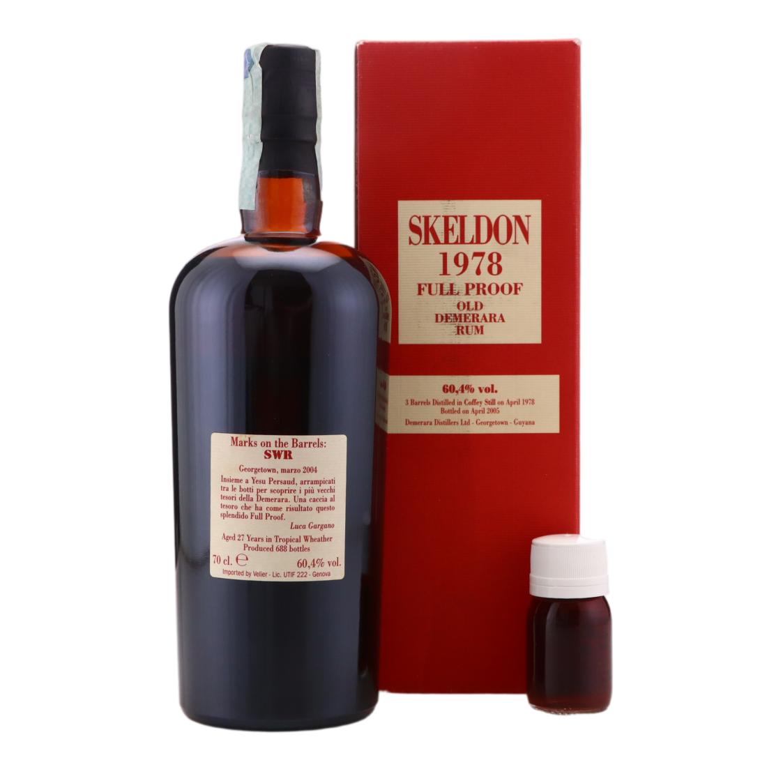 Skeldon SWR 1978 Full Proof 27 Year Old
