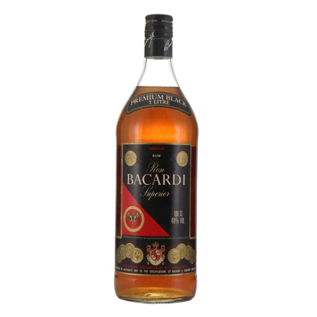Bacardi Superior Premium Black Litre