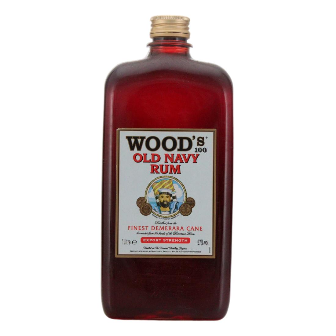 Wood's 100 Proof Old Navy Rum 