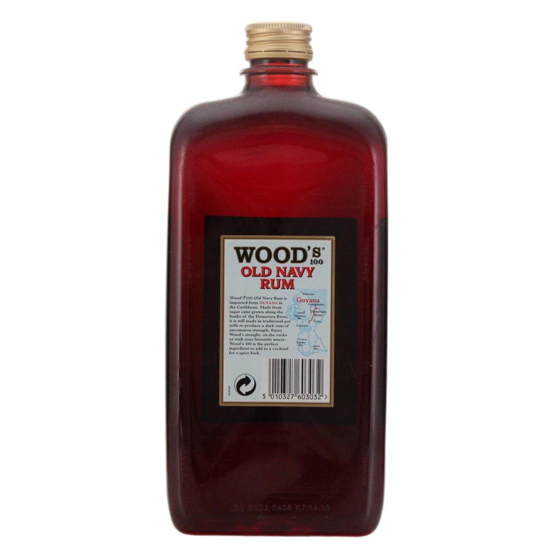 Wood's 100 Proof Old Navy Rum 