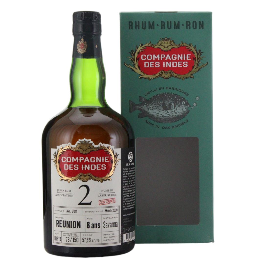 Savanna 2011 Compagnie des Indes 8 Year Old