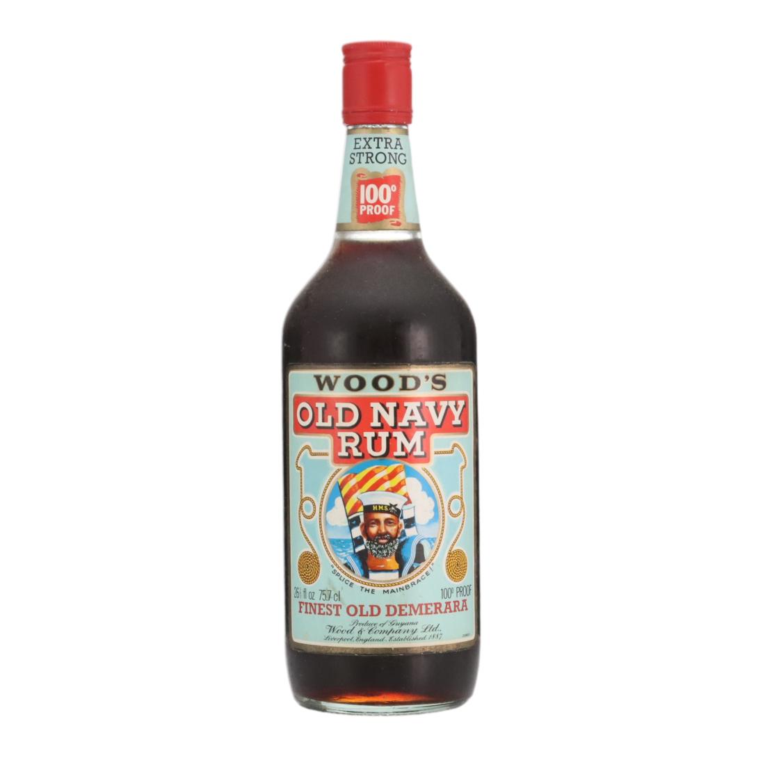 Wood's  Old Navy Rum ​