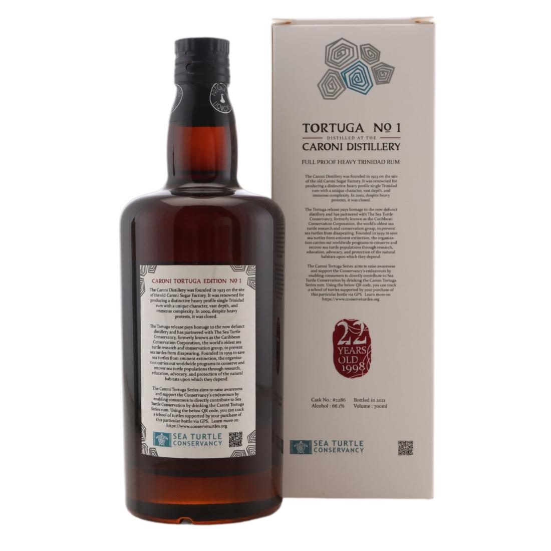 Caroni 1998 Tortuga No.1 22 Year Old