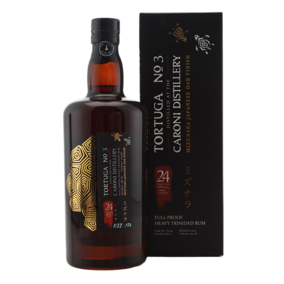 Caroni 1998 Tortuga No.3 24 Year Old