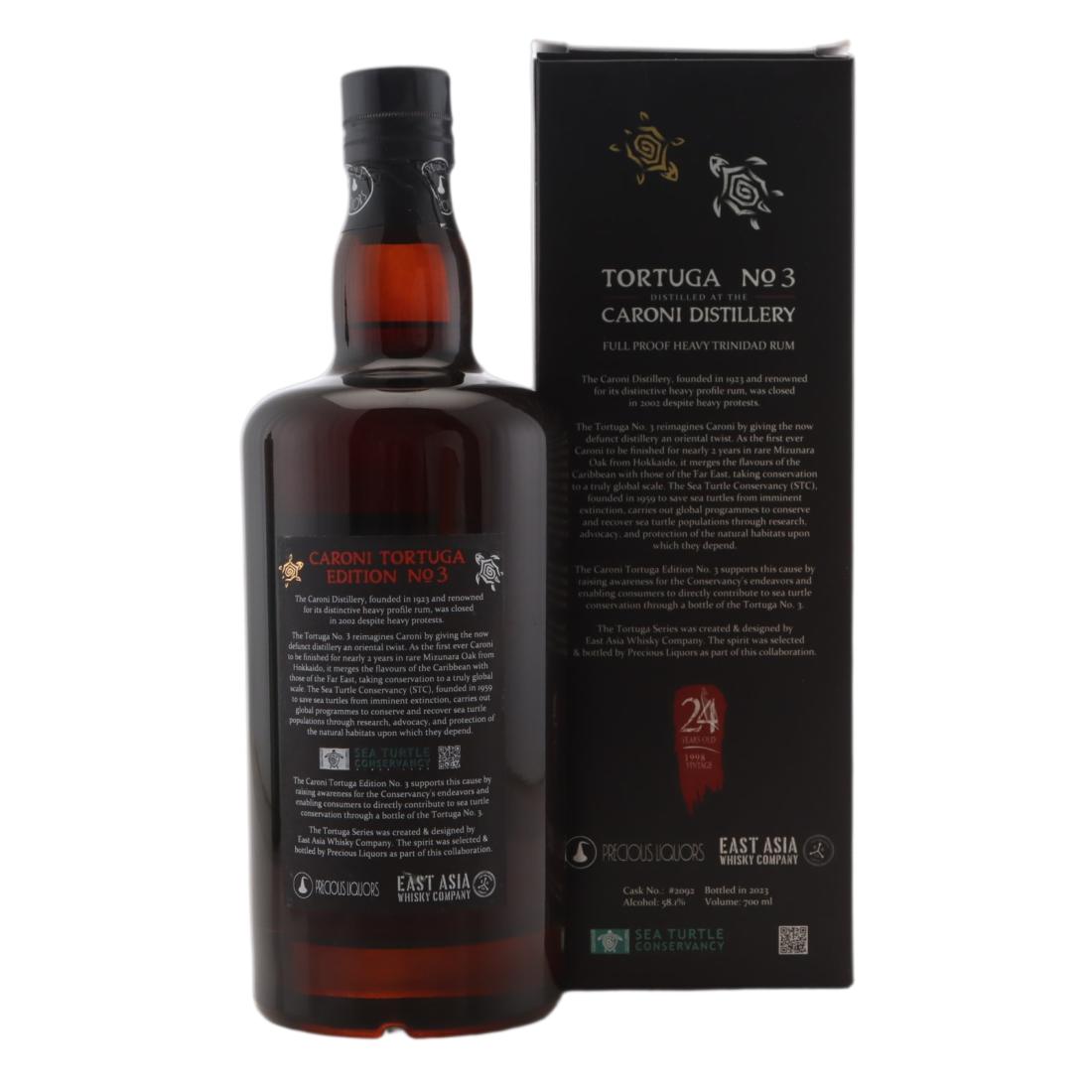 Caroni 1998 Tortuga No.3 24 Year Old
