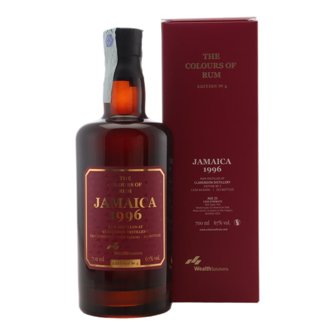 Clarendon 1996 The Colours of Rum 25 Year Old