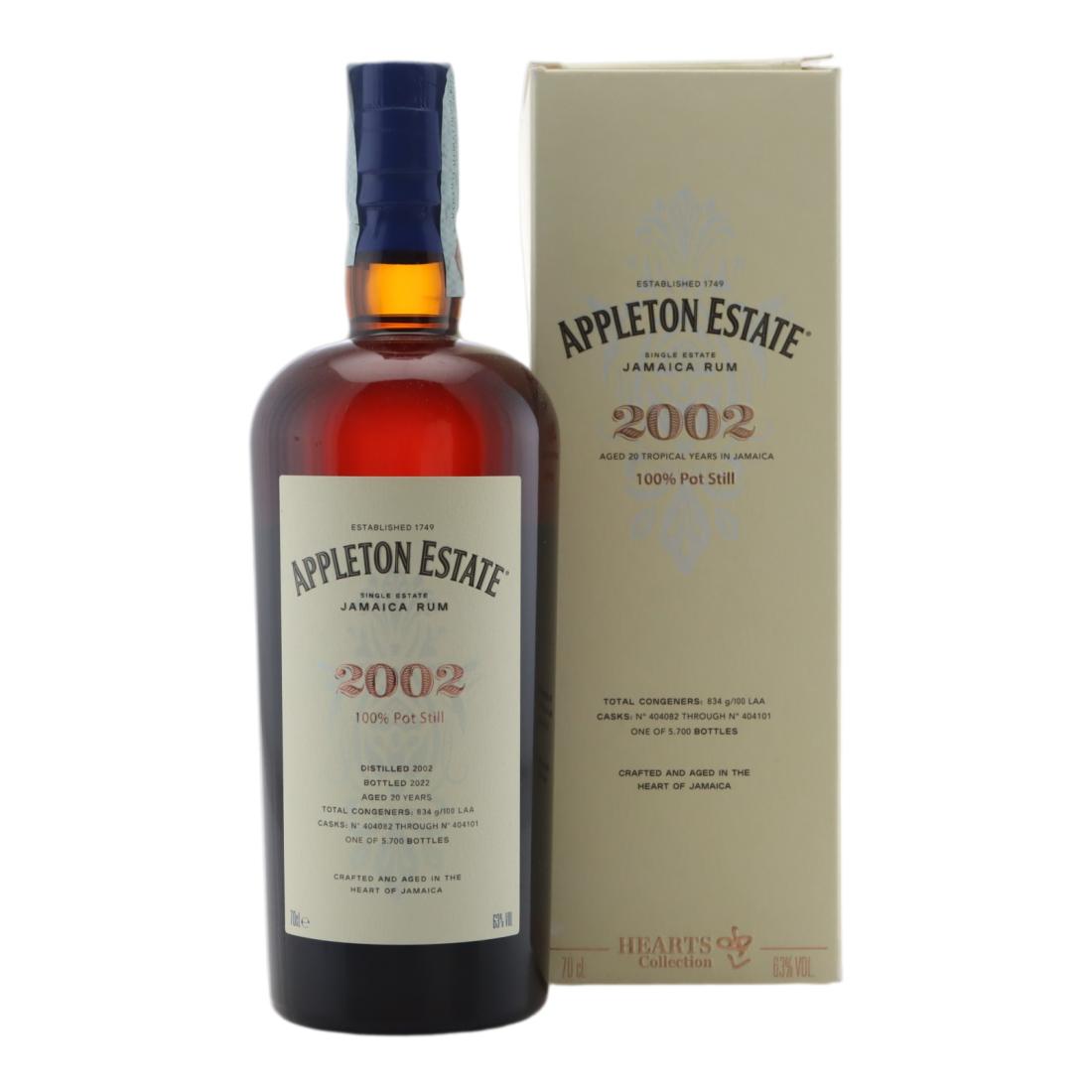 Appleton Estate 2002 Hearts Collection 20 Year Old