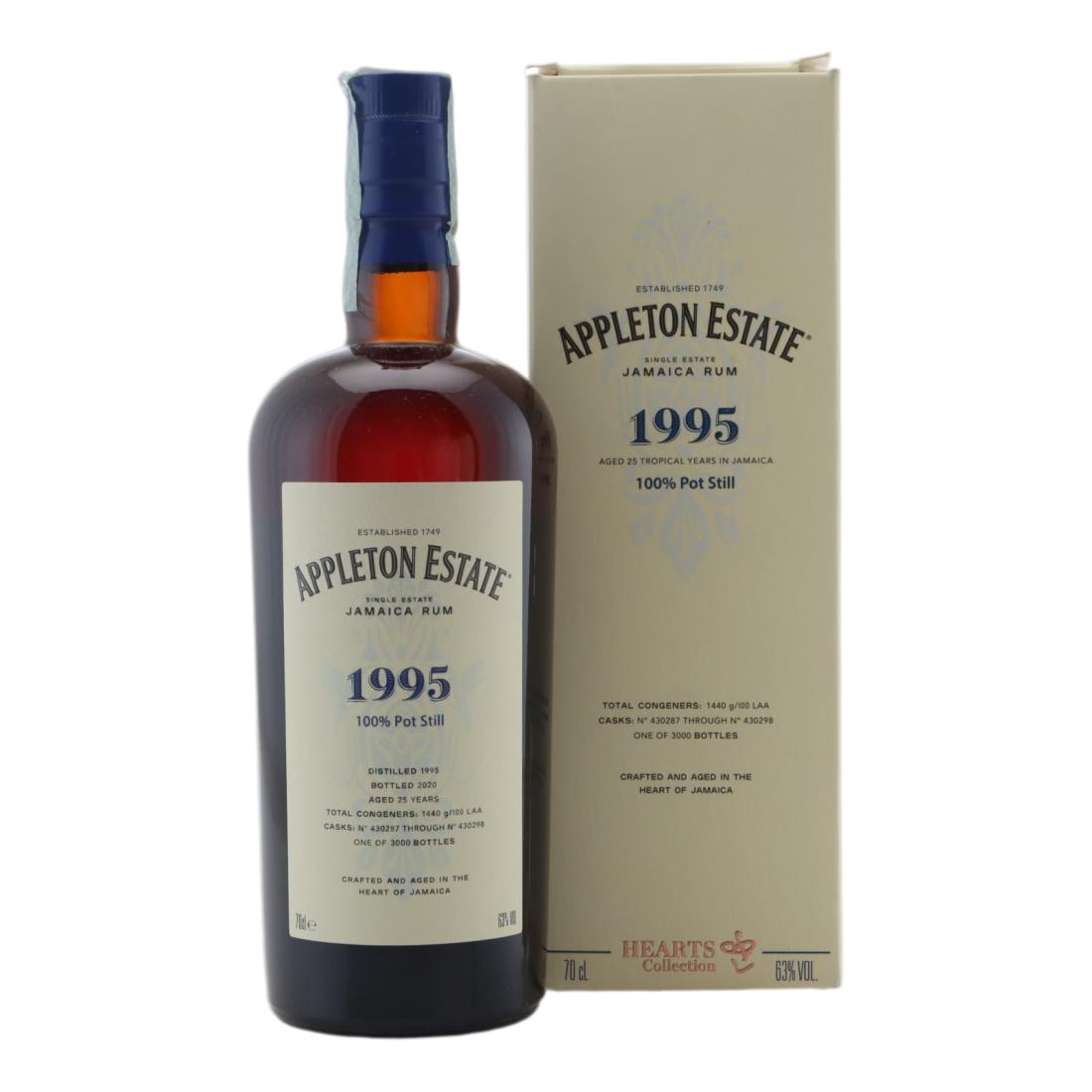 Appleton Estate 1995 Hearts Collection 25 Year Old