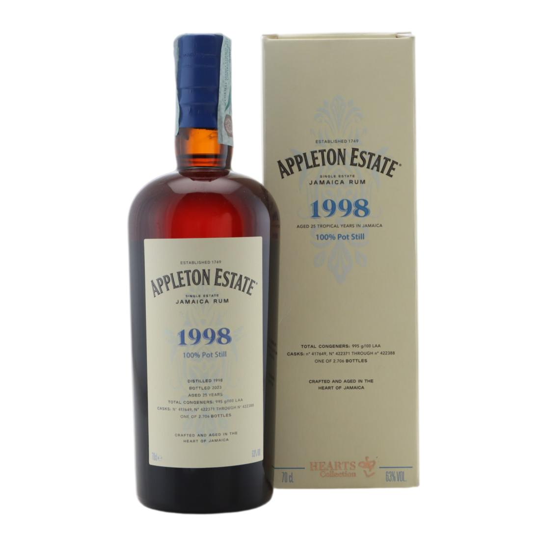 Appleton Estate 1998 Hearts Collection 25 Year Old