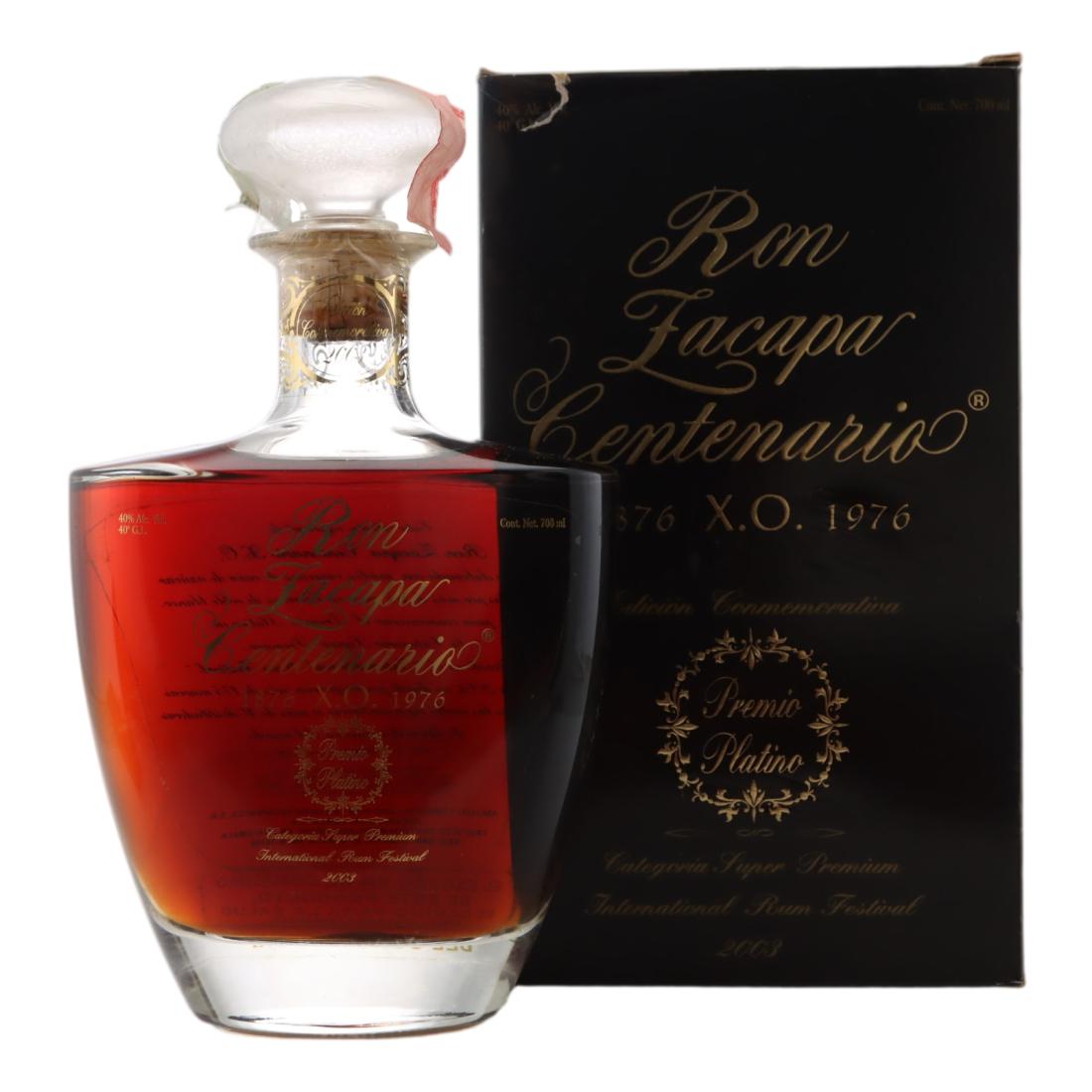 Ron Zacapa Centenario XO Premio Platino