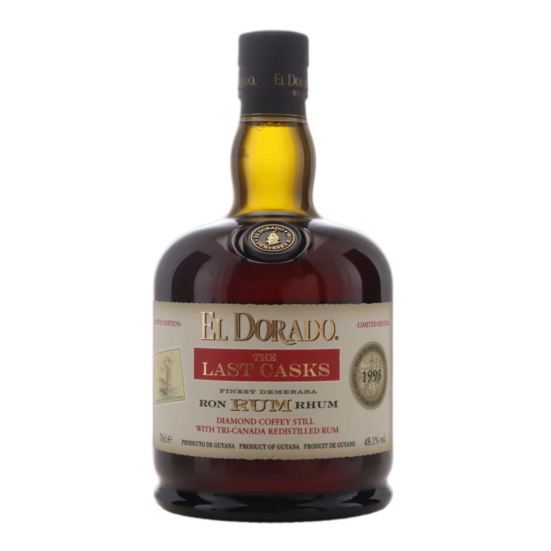El Dorado 1998 The Last Casks 24 Year Old - Diamond & Tri-Canada