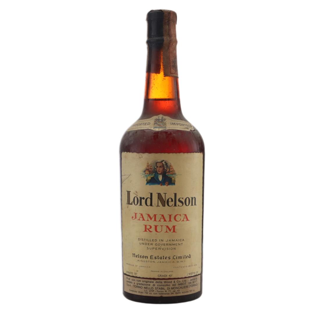 Lord Nelson Jamaica Rum circa 1960s