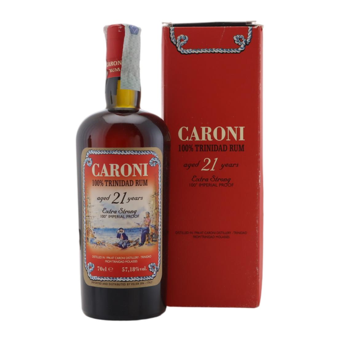 Caroni 1996 100% Trinidad Rum 21 Year Old