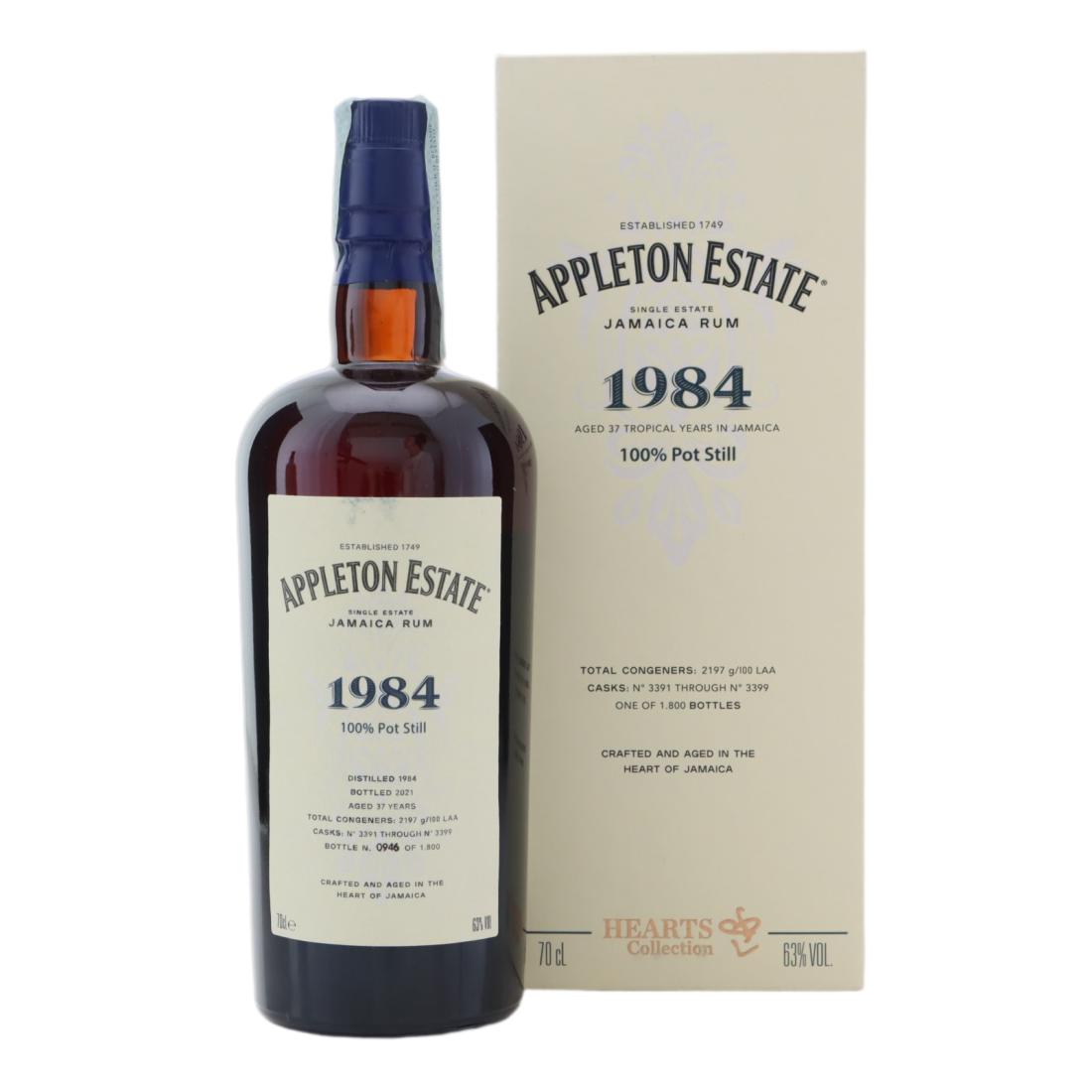 Appleton Estate 1984 Hearts Collection 37 Year Old
