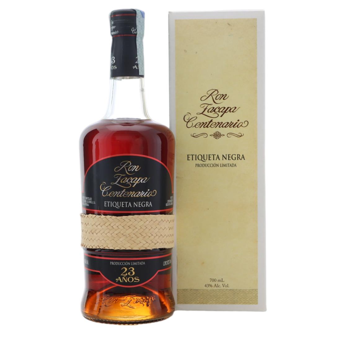 Ron Zacapa Centenario Etiqueta Negra 23 Años