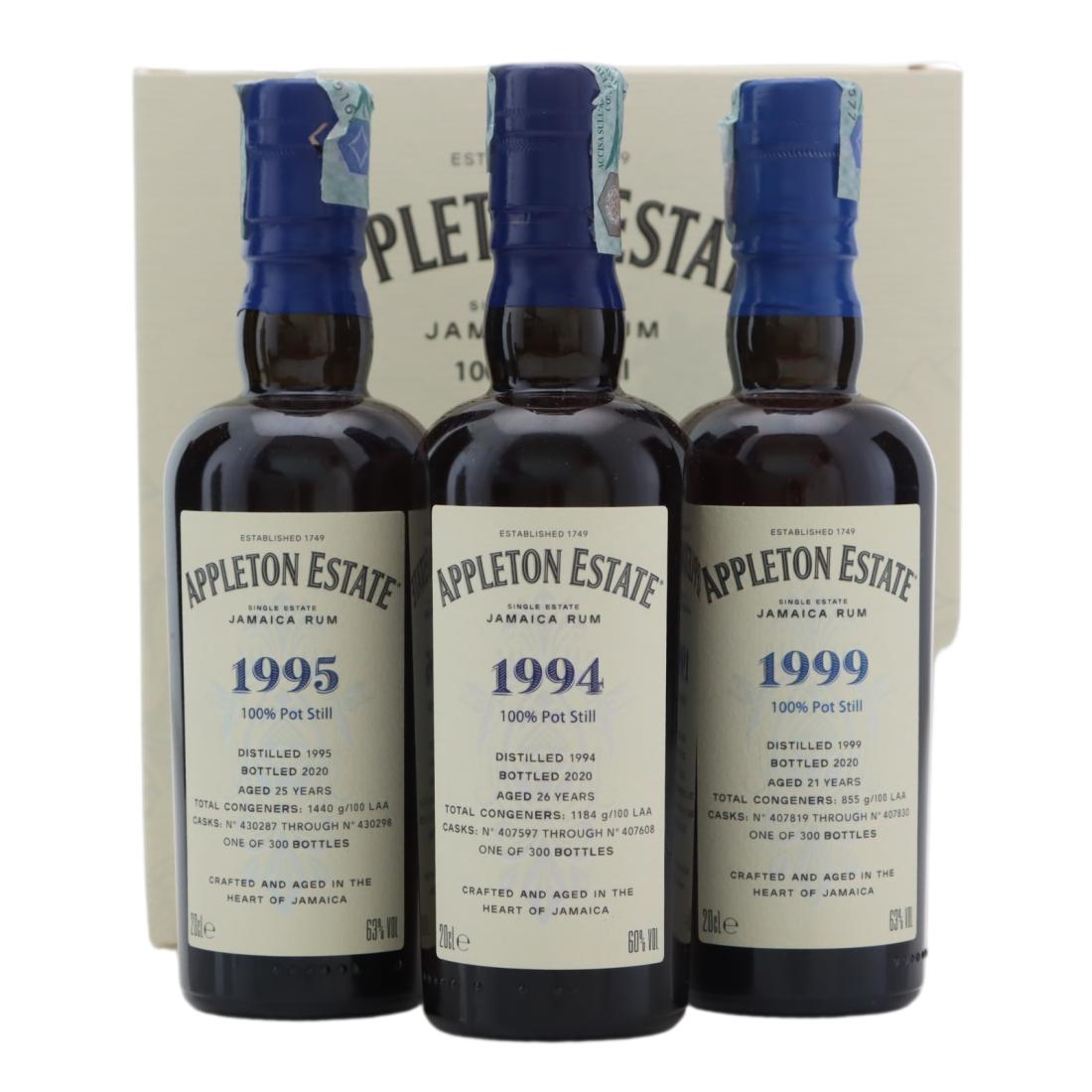 Appleton Estate 1994, 1995 & 1999 Hearts Collection Box Set