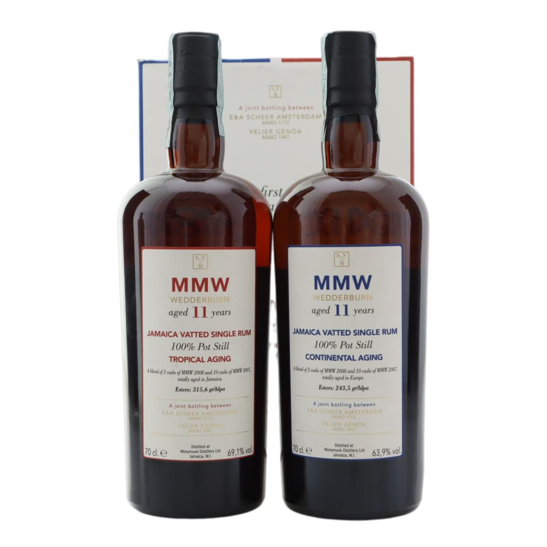 Monymusk MMW 11 Year Old Velier 2 x - E&A Scheer