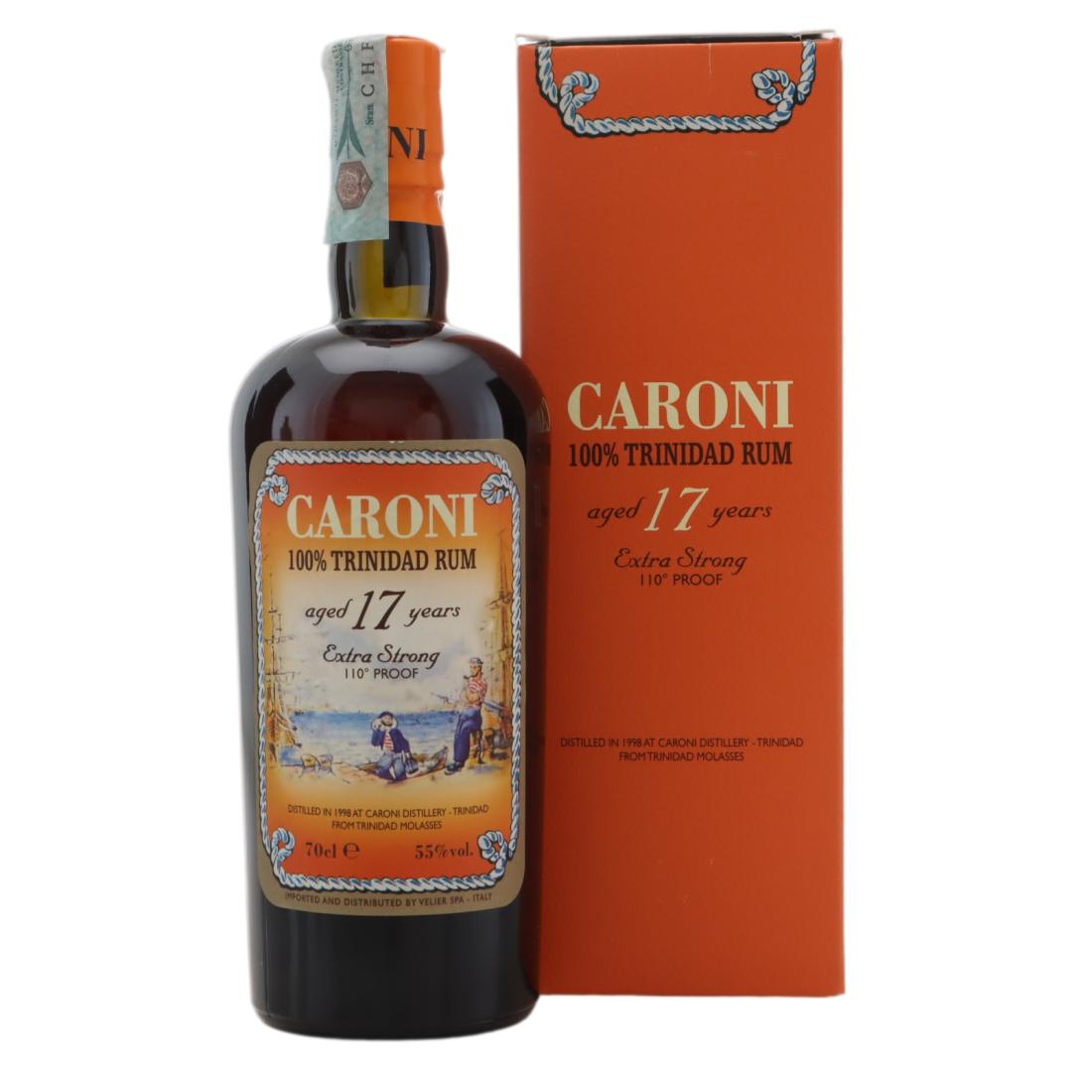 Caroni 1998 100% Trinidad Rum 17 Year Old