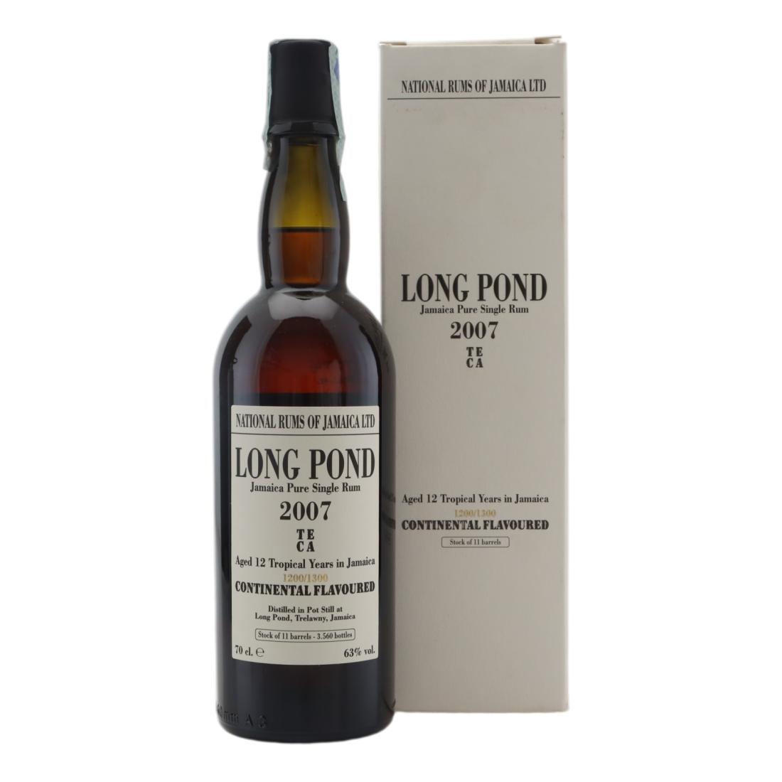 Long Pond TECA 2007 Continental Flavoured 12 Year Old