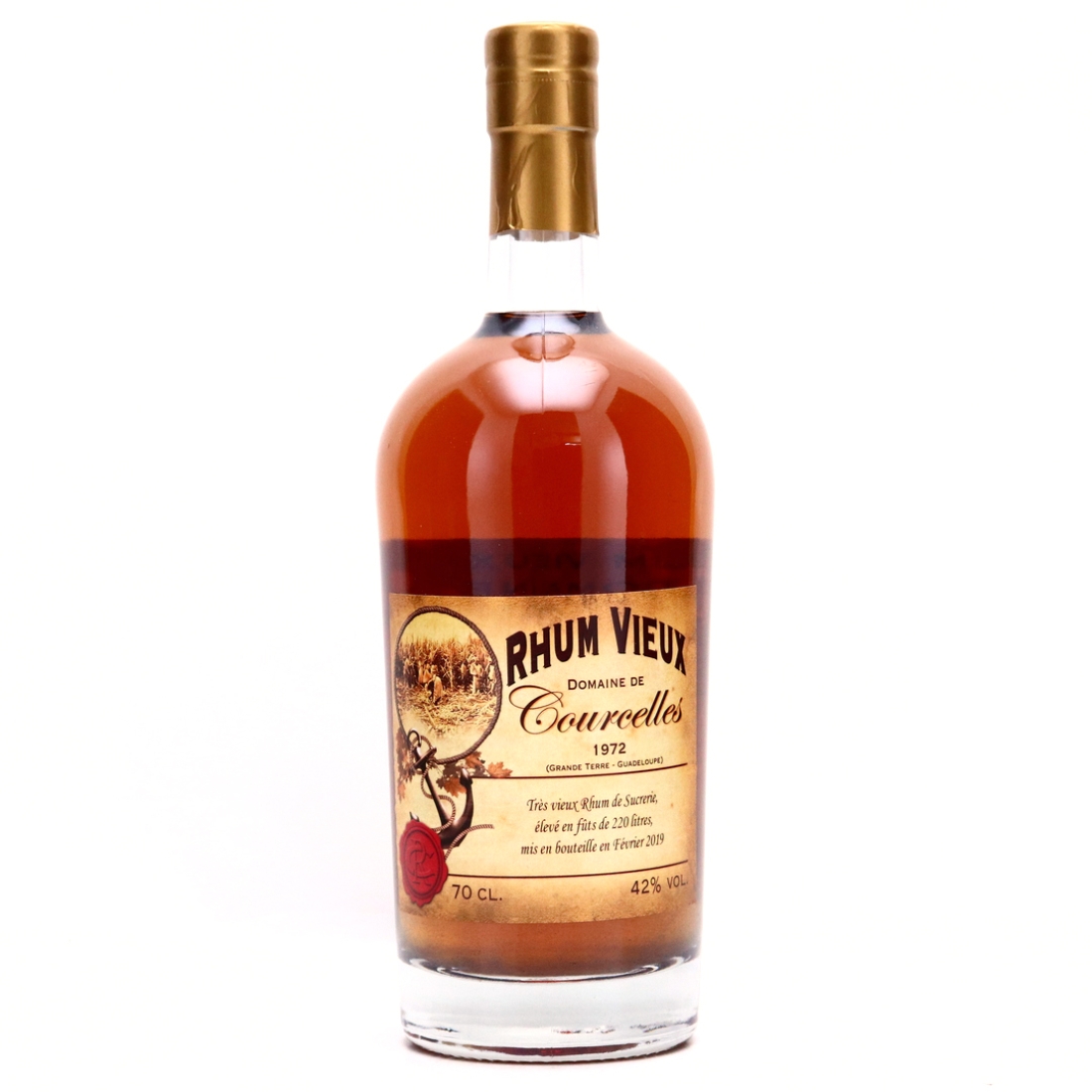 Domaine de Courcelles 1972 Sodemic Rhum Vieux