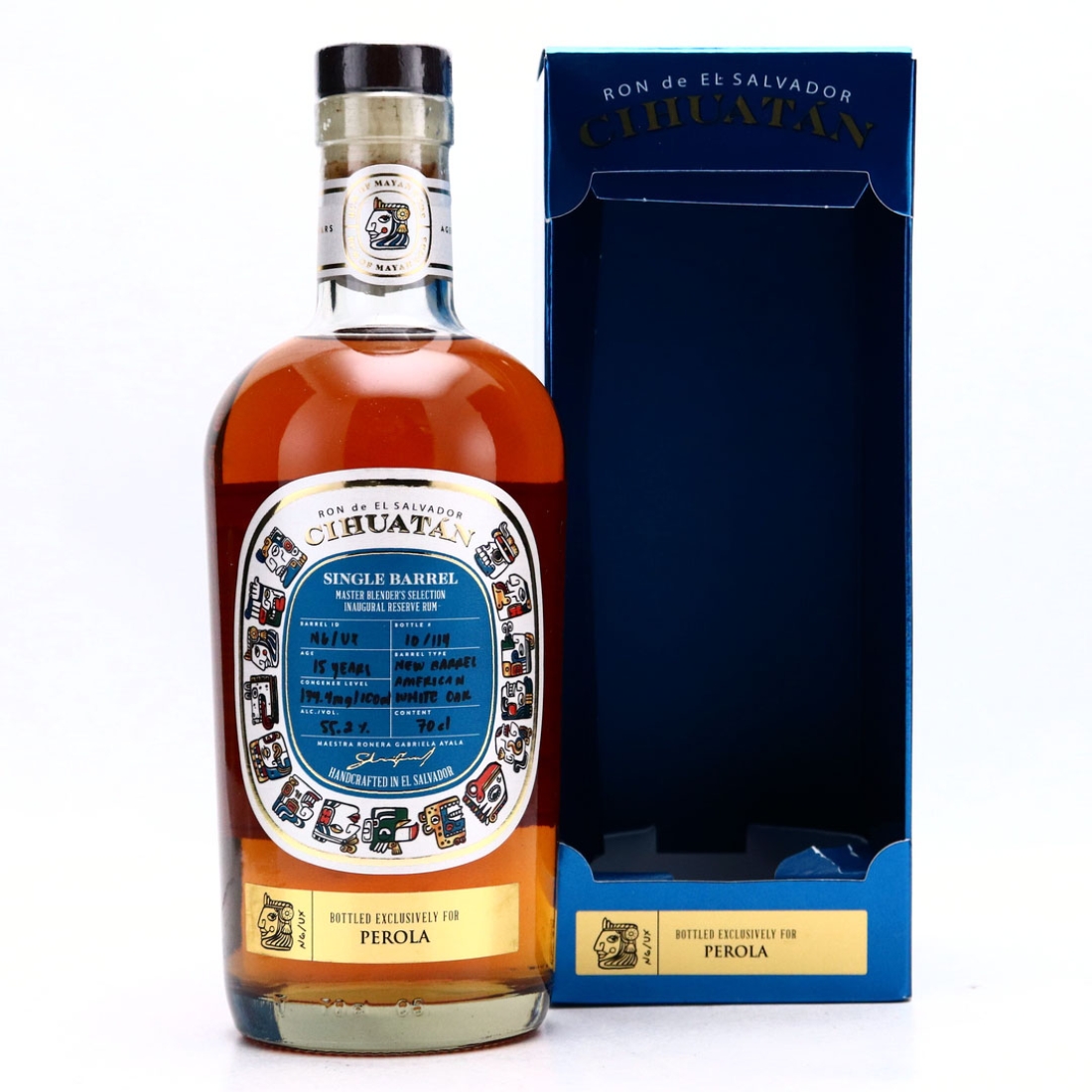 Cihuatan 15 Year Old Single Barrel N61UX / Perola